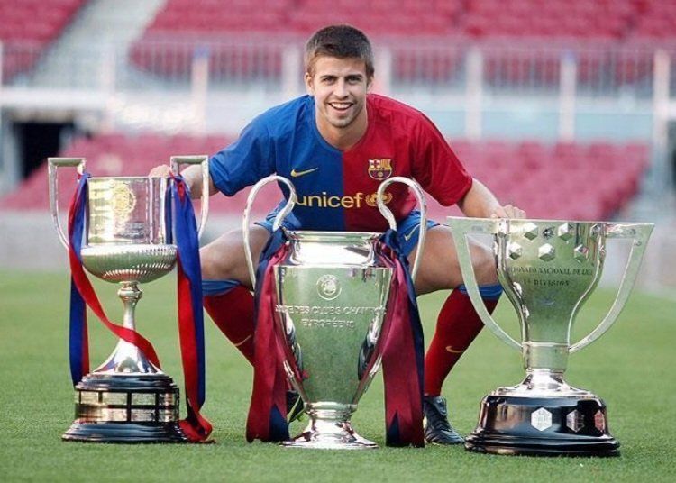 افتخارات و جام های جرارد پیکه - فیتنس افتخارات و جام های جرارد پیکه