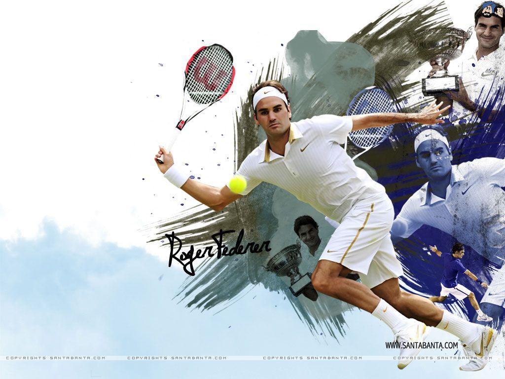 wallpaper Federer