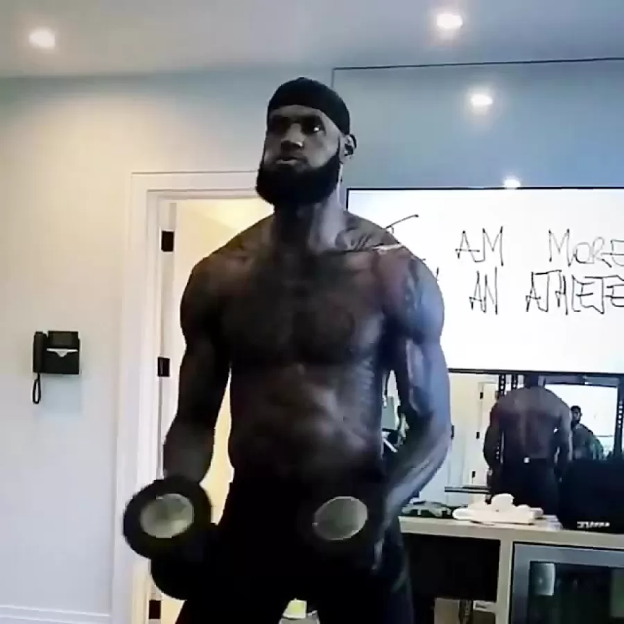 تمرین های لبرون جیمز