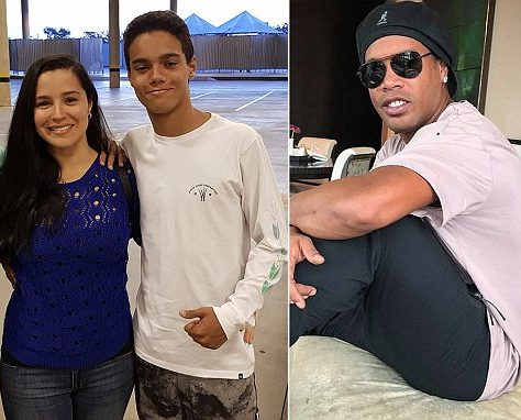 عکس زن رونالدینیو