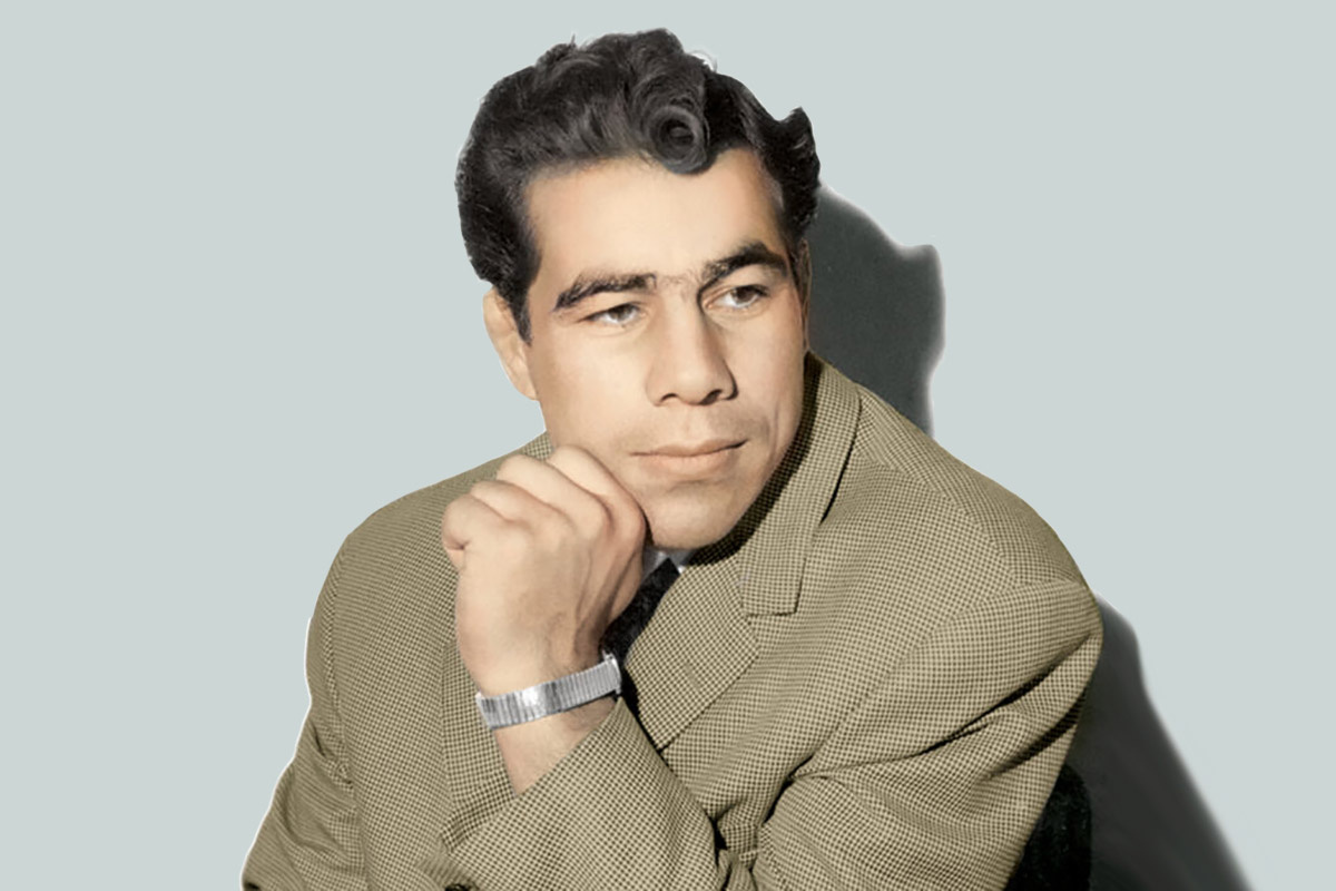 عکس جذاب غلامرضا تختی