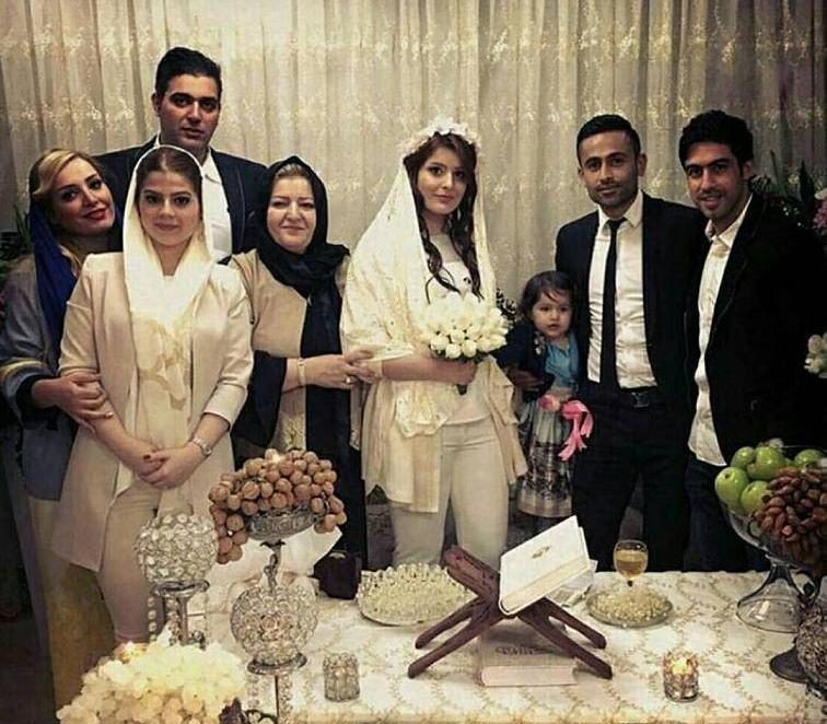 عکس خانوادگی  امید ابراهیمی