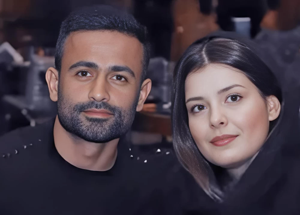 عکس زن  امید ابراهیمی