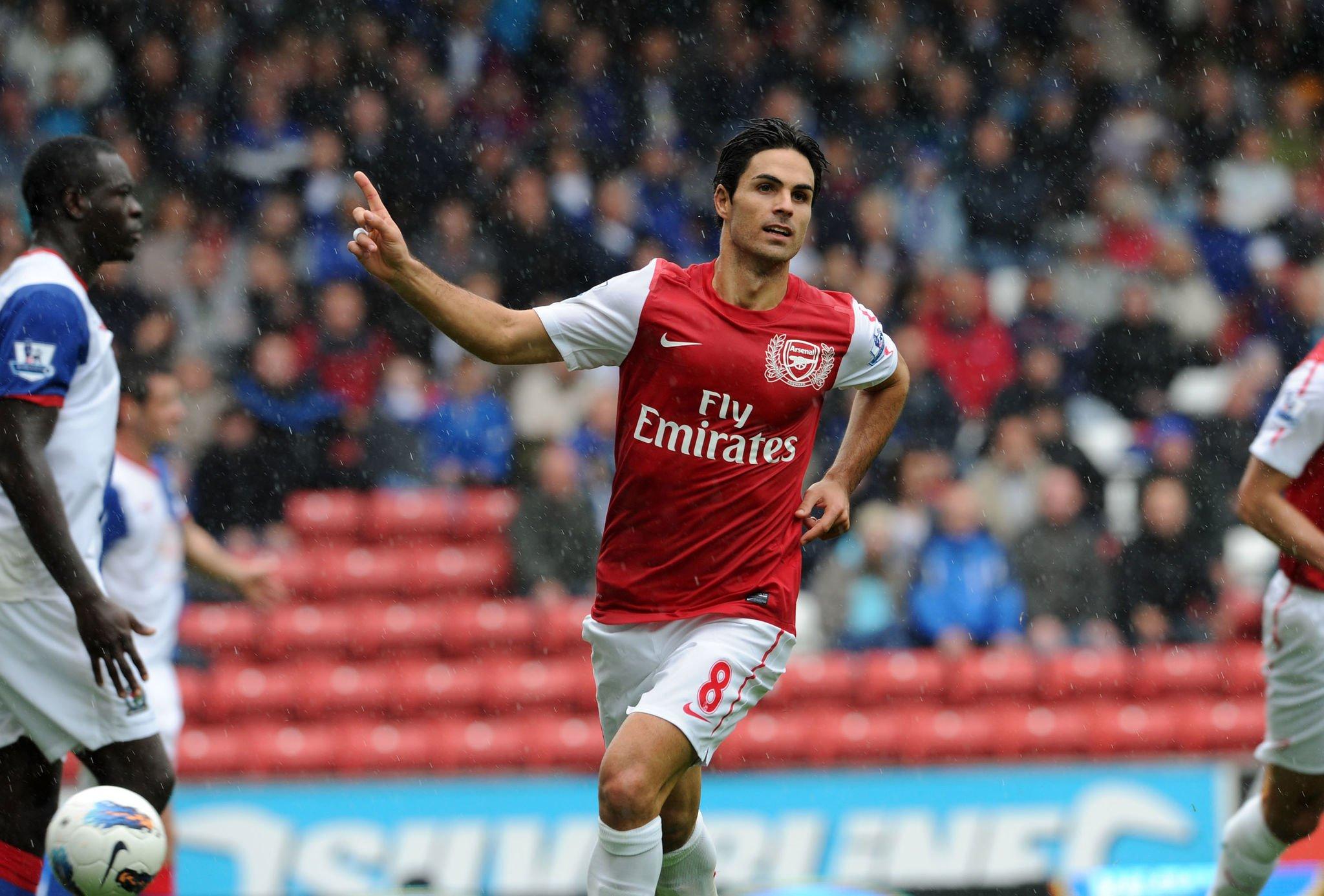 عکس میکل آرتتا فوتبالیست