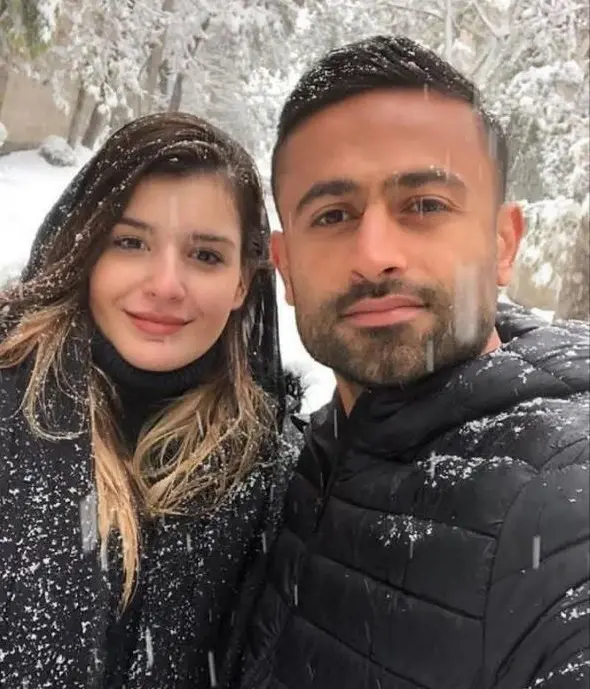 عکس همسر  امید ابراهیمی