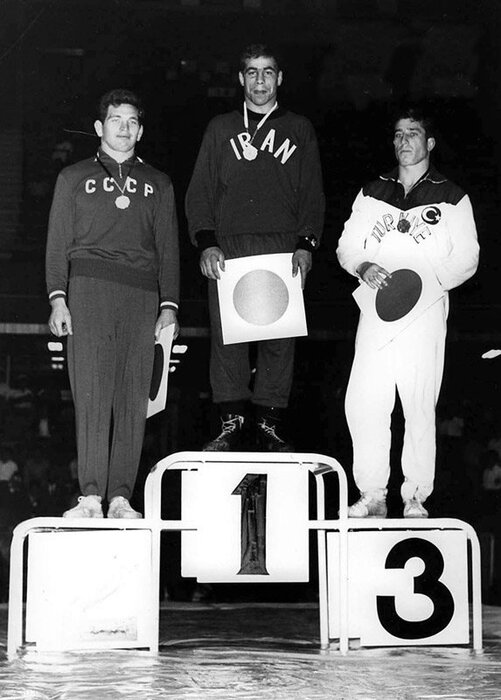 غلامرضا تختی صاحب مدال جهانی و المپیک