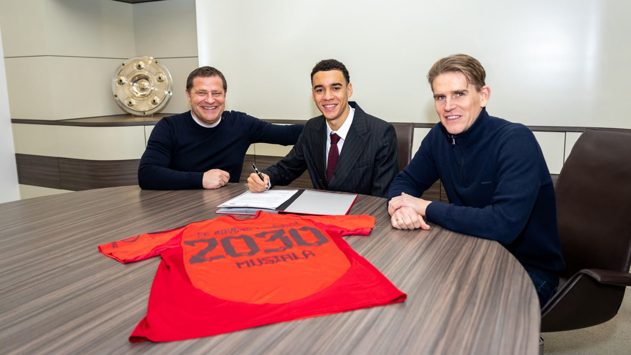 قراردادجمال موسیالا با بایرن مونیخ