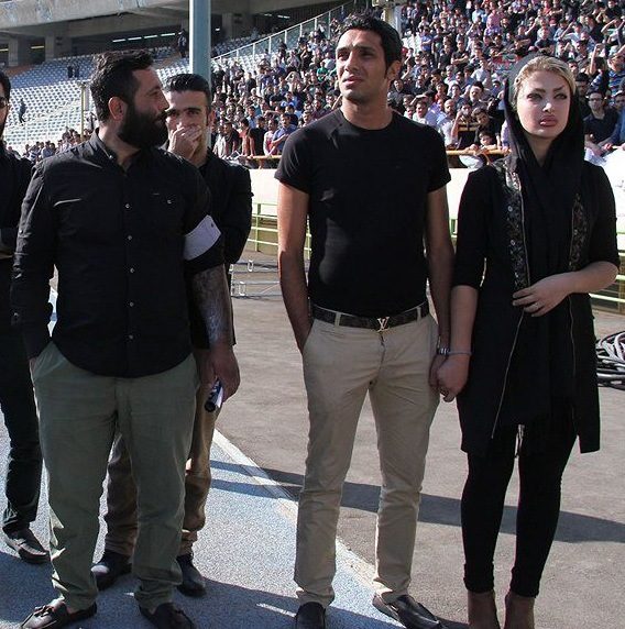 عکس همسر سپهر حیدری قبل عمل