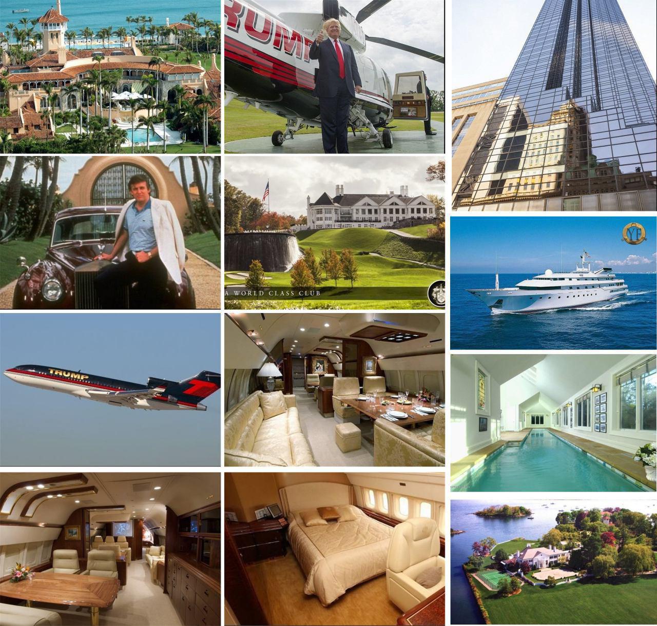 ثروت دونالد ترامپ - فیتنس ثروت دونالد ترامپ