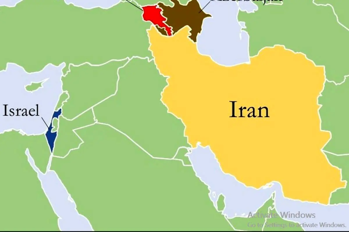 نقشه اسرائیل
