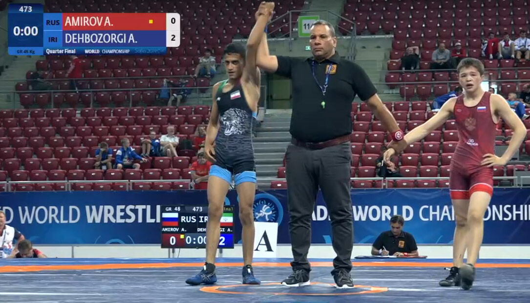 صعود دلروز به فینال کشتی فرنگی نوجوانان جهان - فیتنس صعود دلروز به فینال کشتی فرنگی نوجوانان جهان