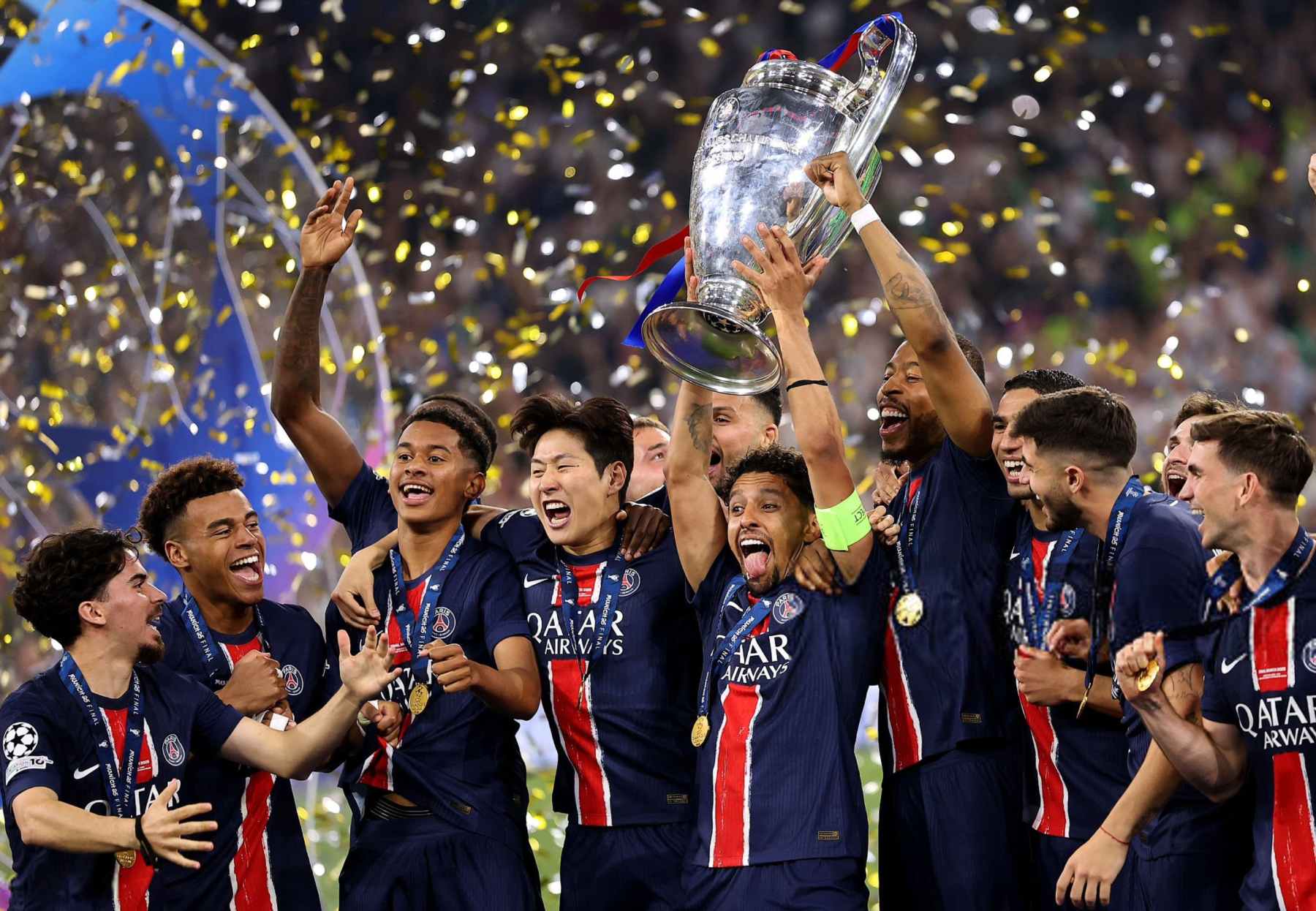 قهرمانی تاریخی پاریسنژرمن در لیگ قهرمانان اروپا بدون مسی و امباپه - فیتنس قهرمانی تاریخی پاریسنژرمن در لیگ قهرمانان اروپا بدون مسی و امباپه