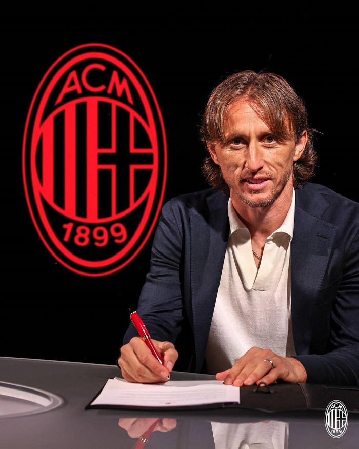 لوکا مودریچ به میلان پیوست - فیتنس لوکا مودریچ به میلان پیوست