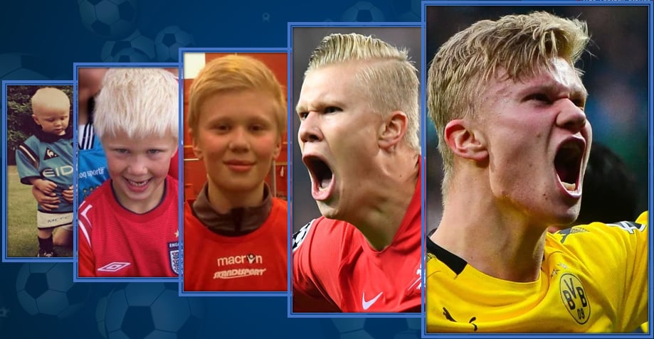 نوجوانی ارلینگ هالند - فیتنس نوجوانی ارلینگ هالند