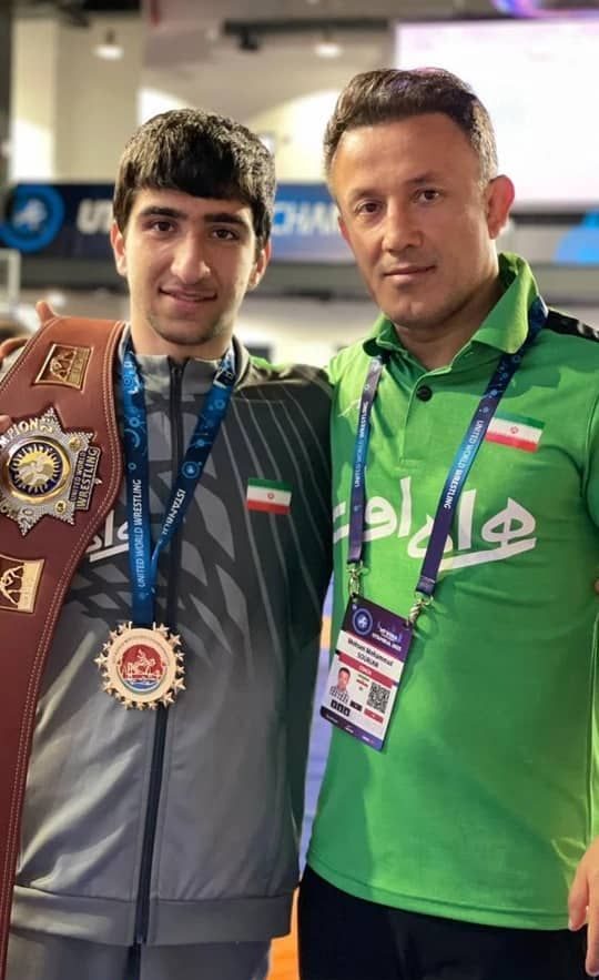 کشتی پیام احمدی فینال