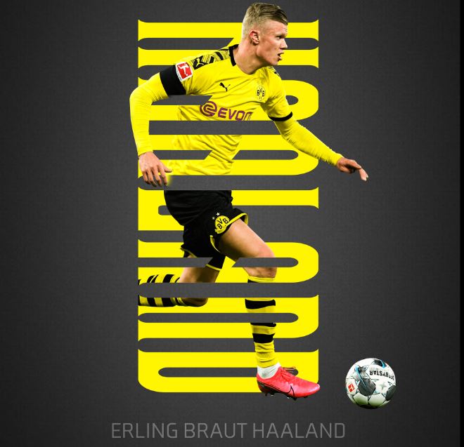 Banners Erling Haaland mobile