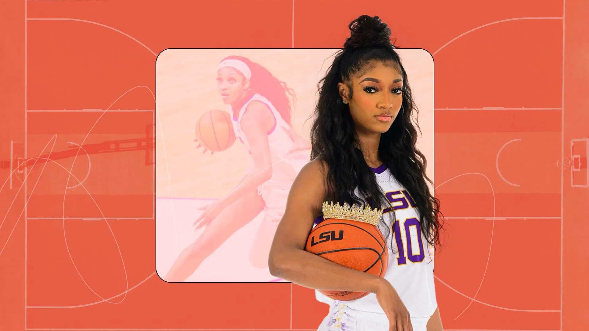 wallpaper 4k Angel Reese