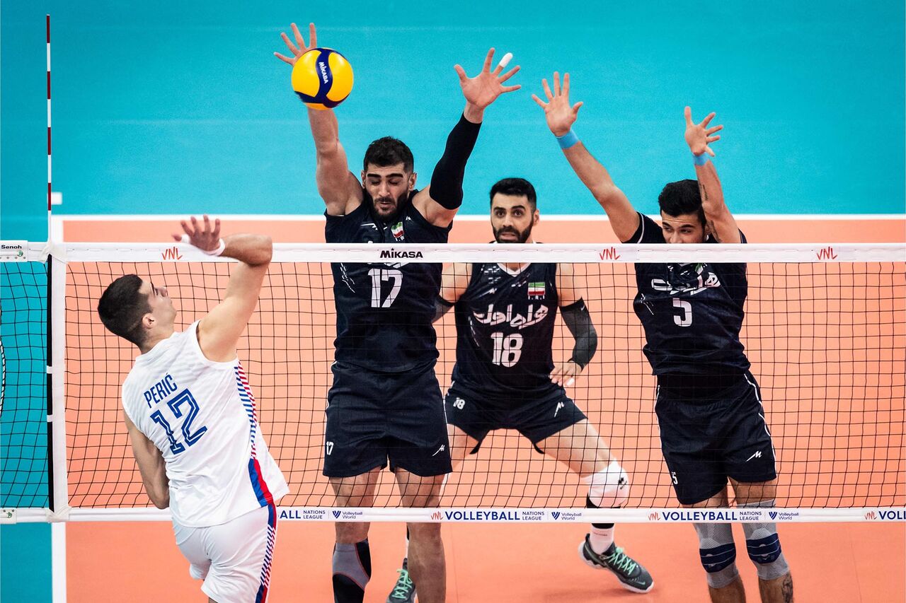 زمان برگزاری یک چهارم نهایی والیبال