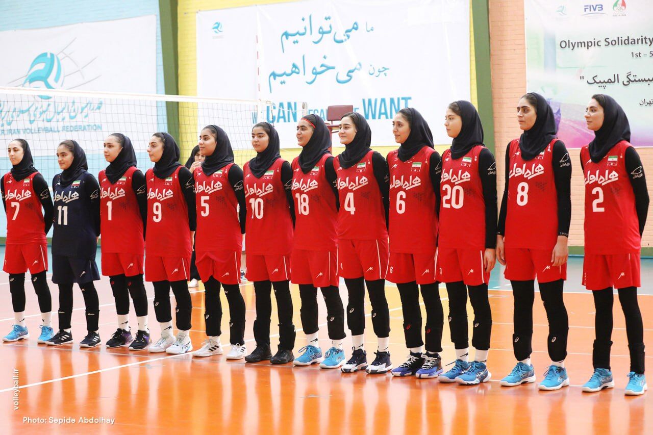 مسابقات والیبال قهرمانی دختر زیر ۱۶ سال آسیا چندمه
