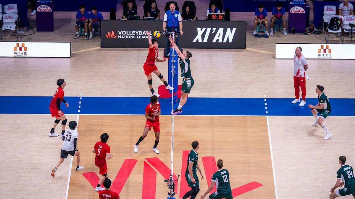 جدول لیگ ملت های والیبال هفته سوم روز چهارم